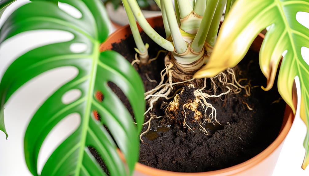 careful with watering plants