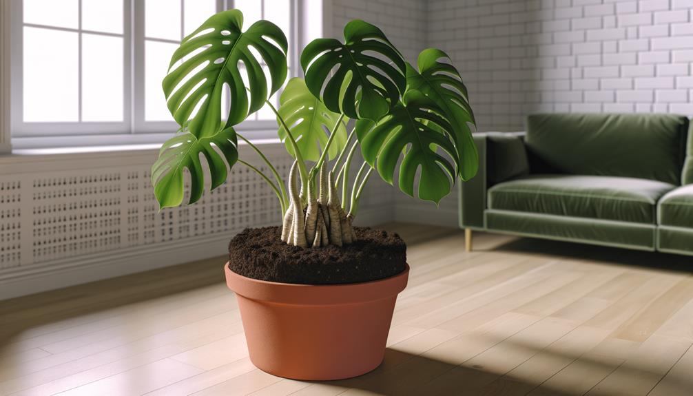 caring for monstera plant