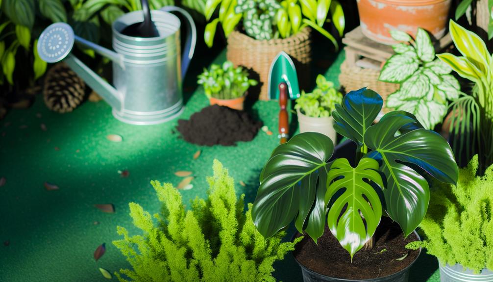 fertilizing monstera peru plant