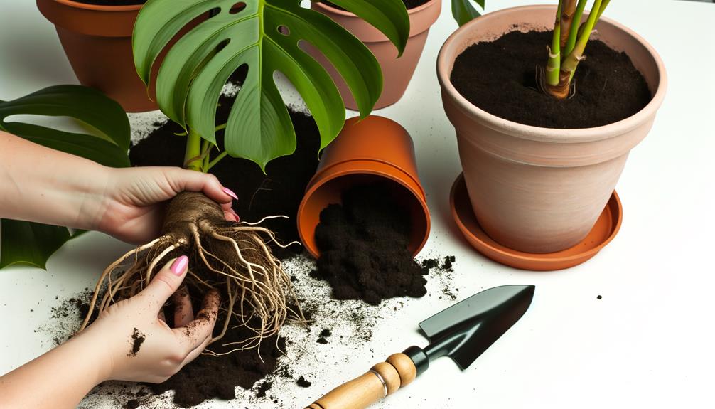 gardening advice for repotting