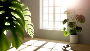 ideal lighting for monstera