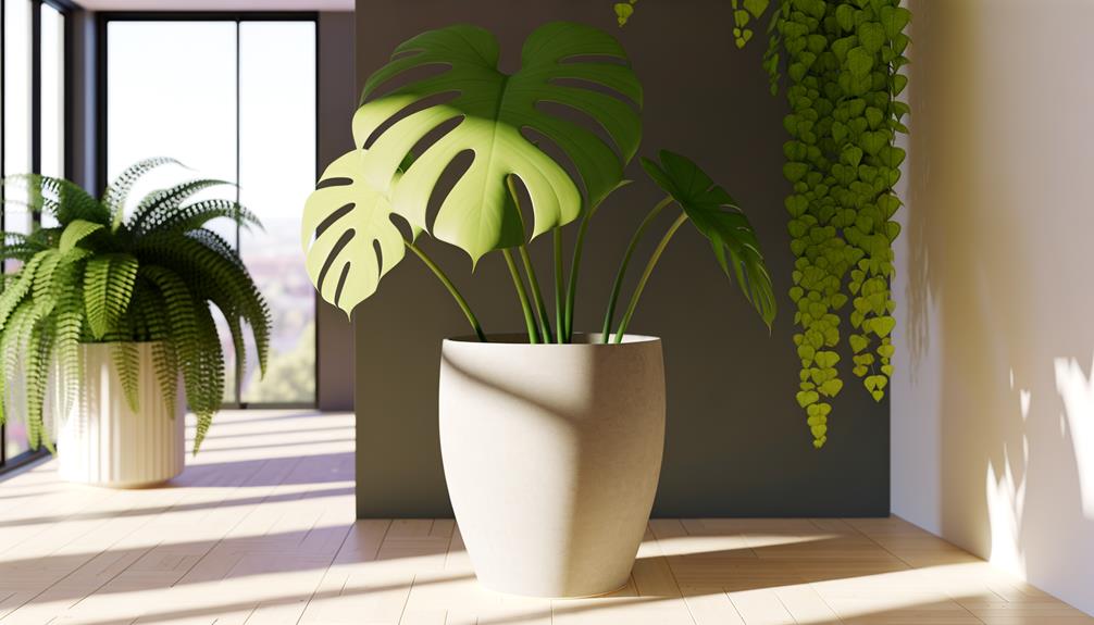 ideal pot for monstera