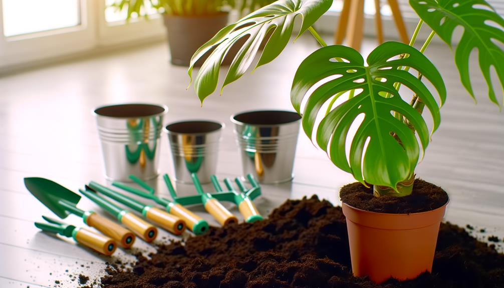 ideal time for repotting