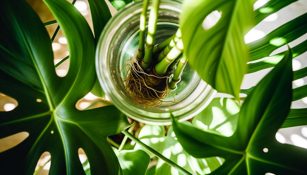 leafless monstera adansonii propagation