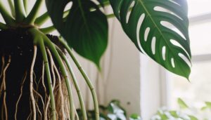 monstera aerial roots planting