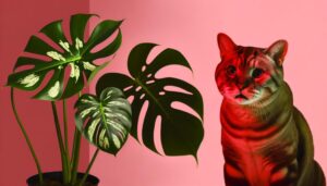 monstera albo harmful to cats