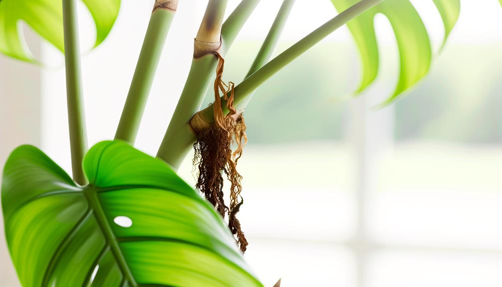 monstera albo root issue