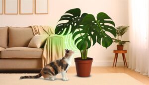 monstera borsigiana harmful to cats