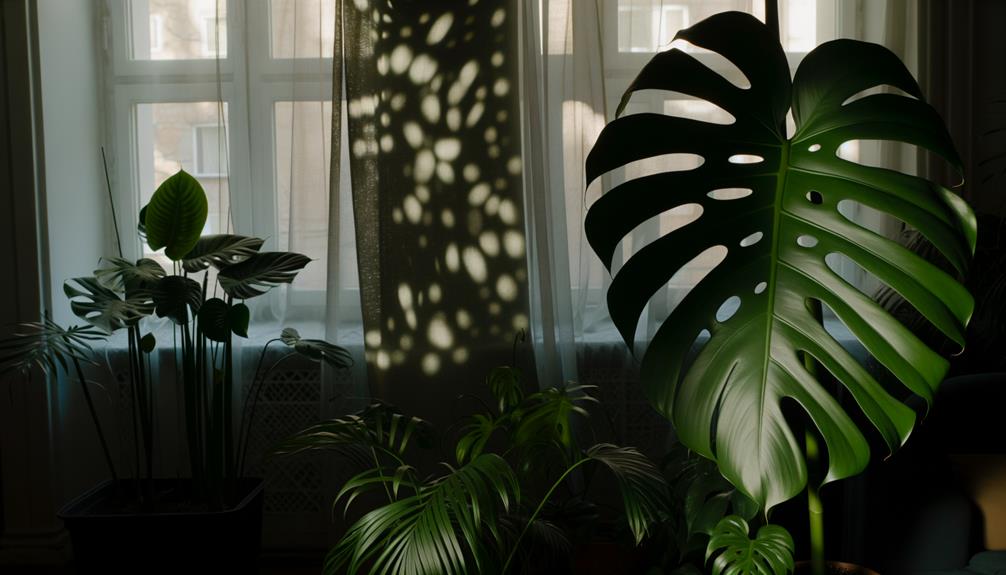 monstera deliciosa light requirements