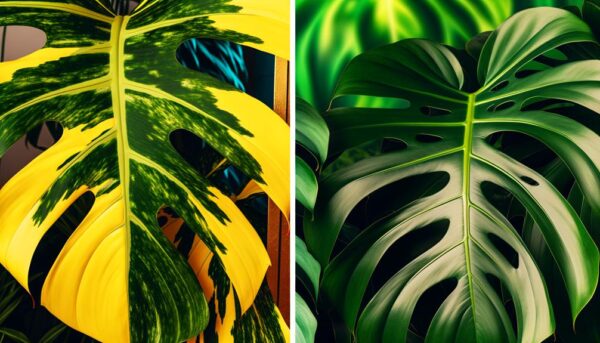 monstera leaf comparison guide