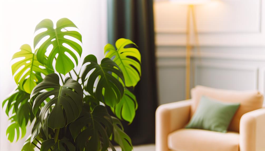 monstera leaves turning yellow