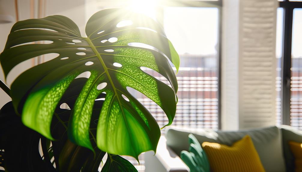 monstera obliqua yellow leaves