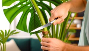 monstera propagation step by step