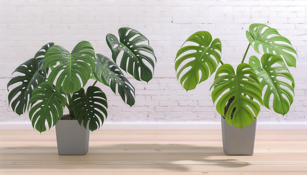 monstera species comparison guide