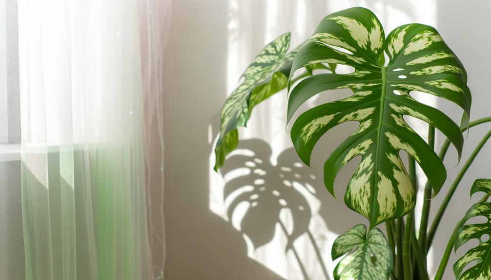 monstera standleyana light needs