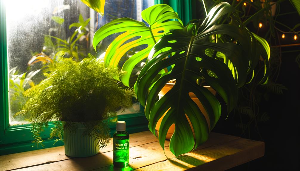 neem oil for monstera