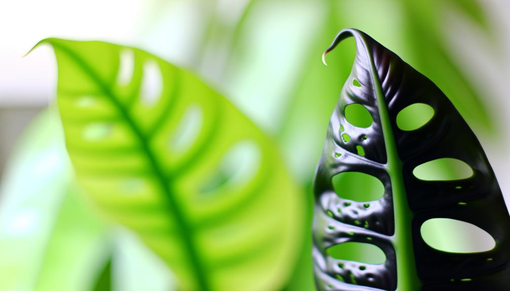 new leaves on monstera