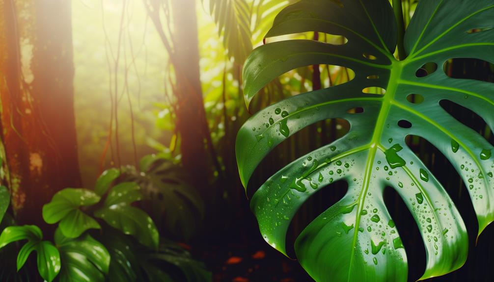 optimal humidity for monstera