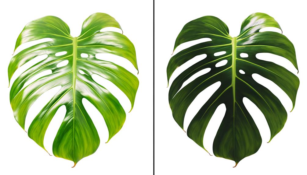 plant comparison monstera varieties