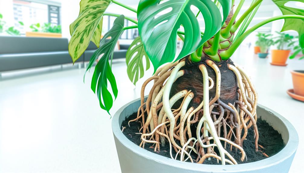 plant roots need space