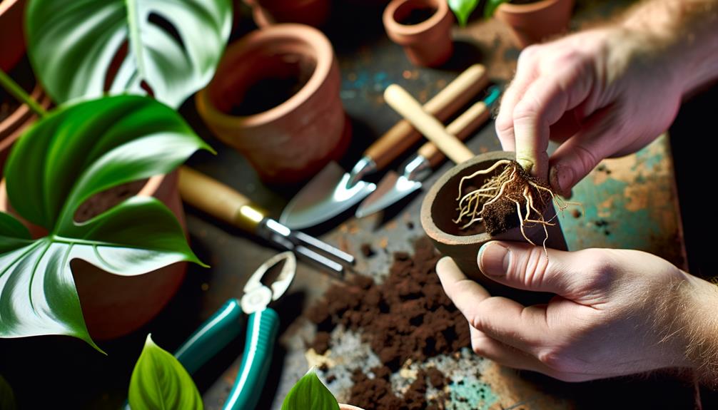 propagation through stem cuttings