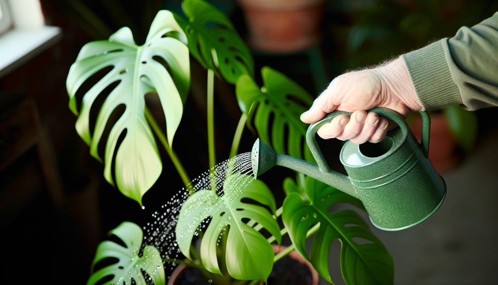 proper watering for plants