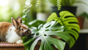 rabbits cannot eat monstera