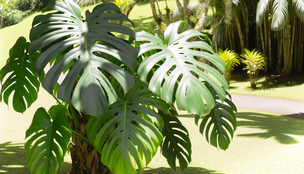 rare monstera aff lechleriana