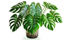 rare monstera albo plant