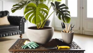 repotting monstera albo guide