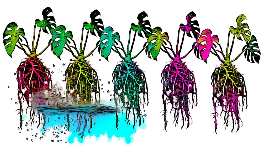 root types in plants