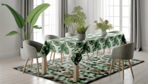 sourcing monstera deliciosa tablecloths