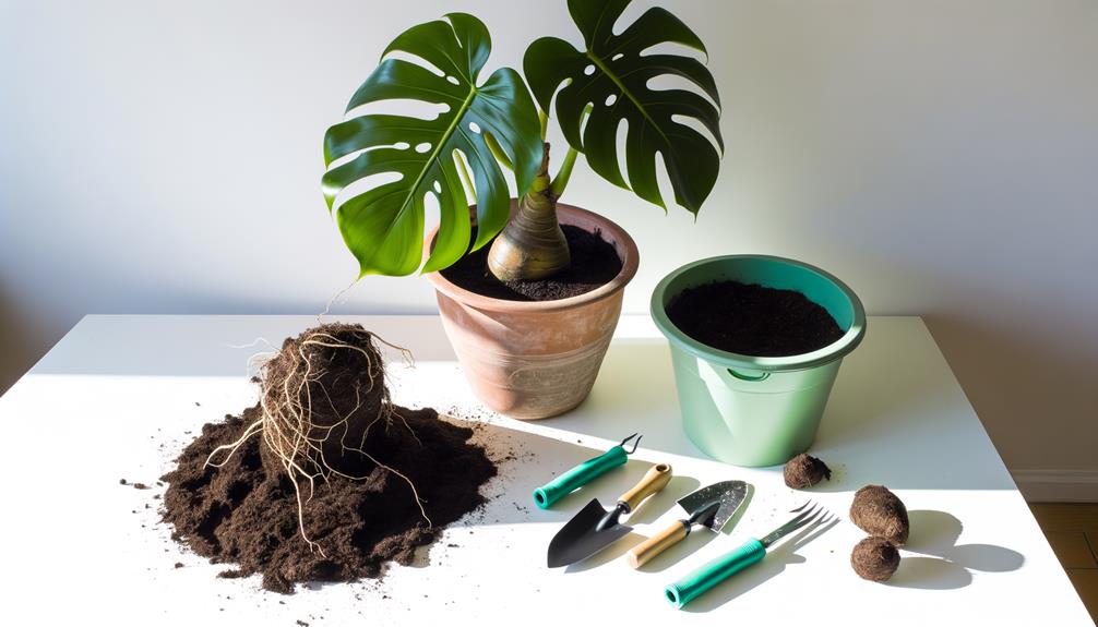 timing for plant repotting