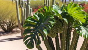 tropical fruit in desert