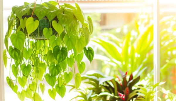 tropical indoor climbing plant