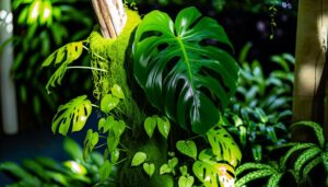 tropical plant needs support