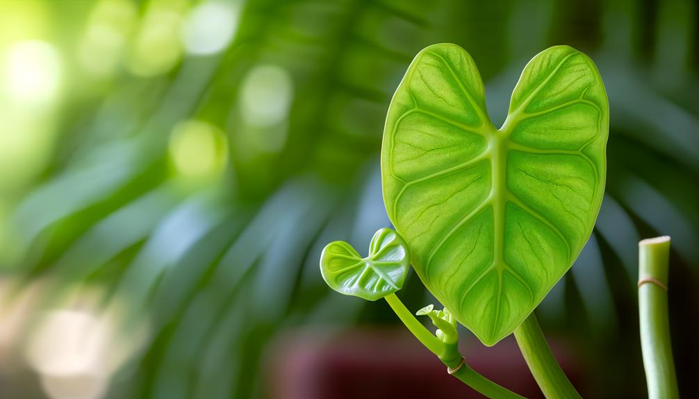 vibrant young plant growth